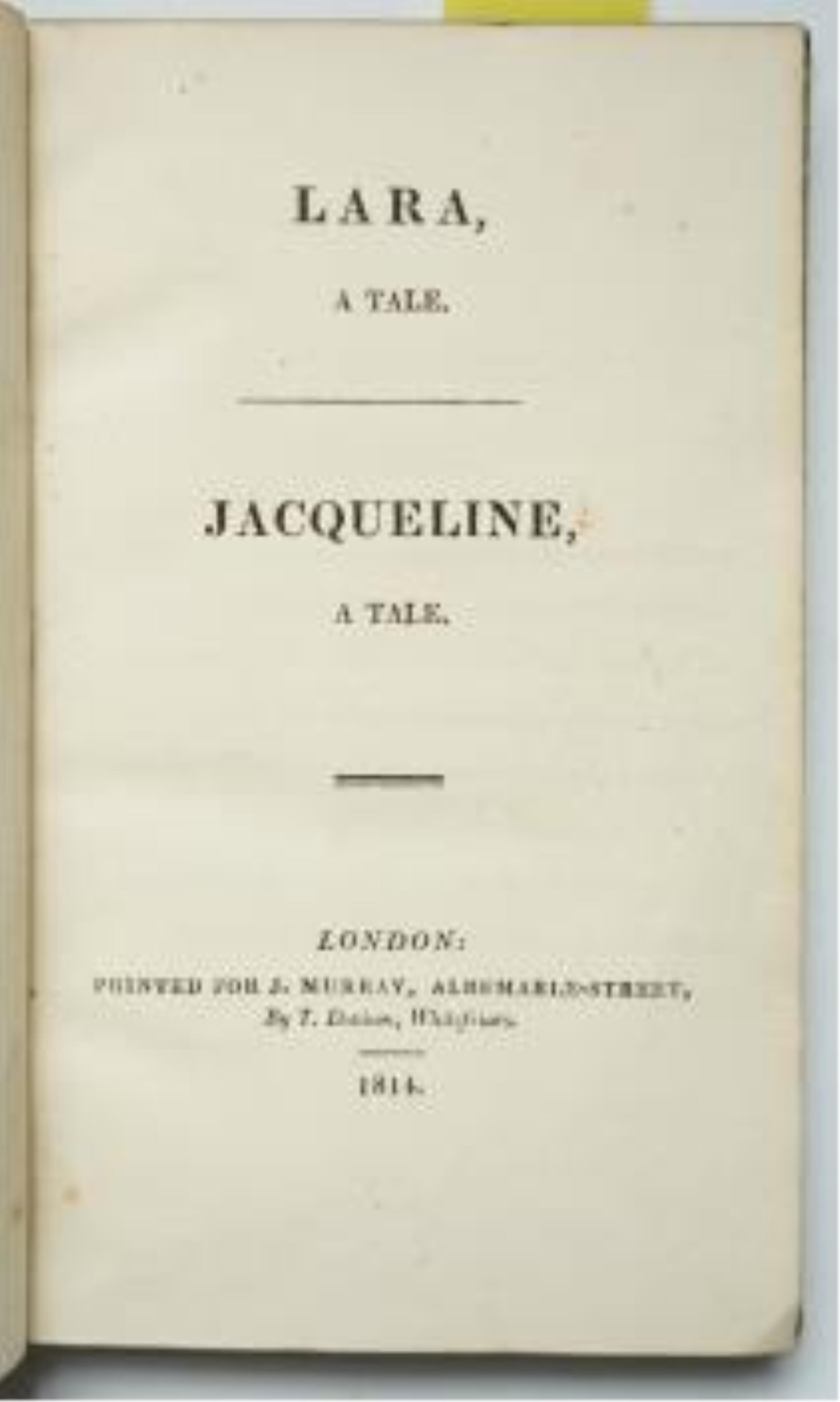 Medwin, Thomas - Conversations of Lord Byron noted During a Residence at Pisa, in the years 1821 and 1822, 2 vols, 12mo, half calf, Henry Colburn and Ruchard Bentley, London, 1830; another copy - 2 vols in 1, 8vo, half c